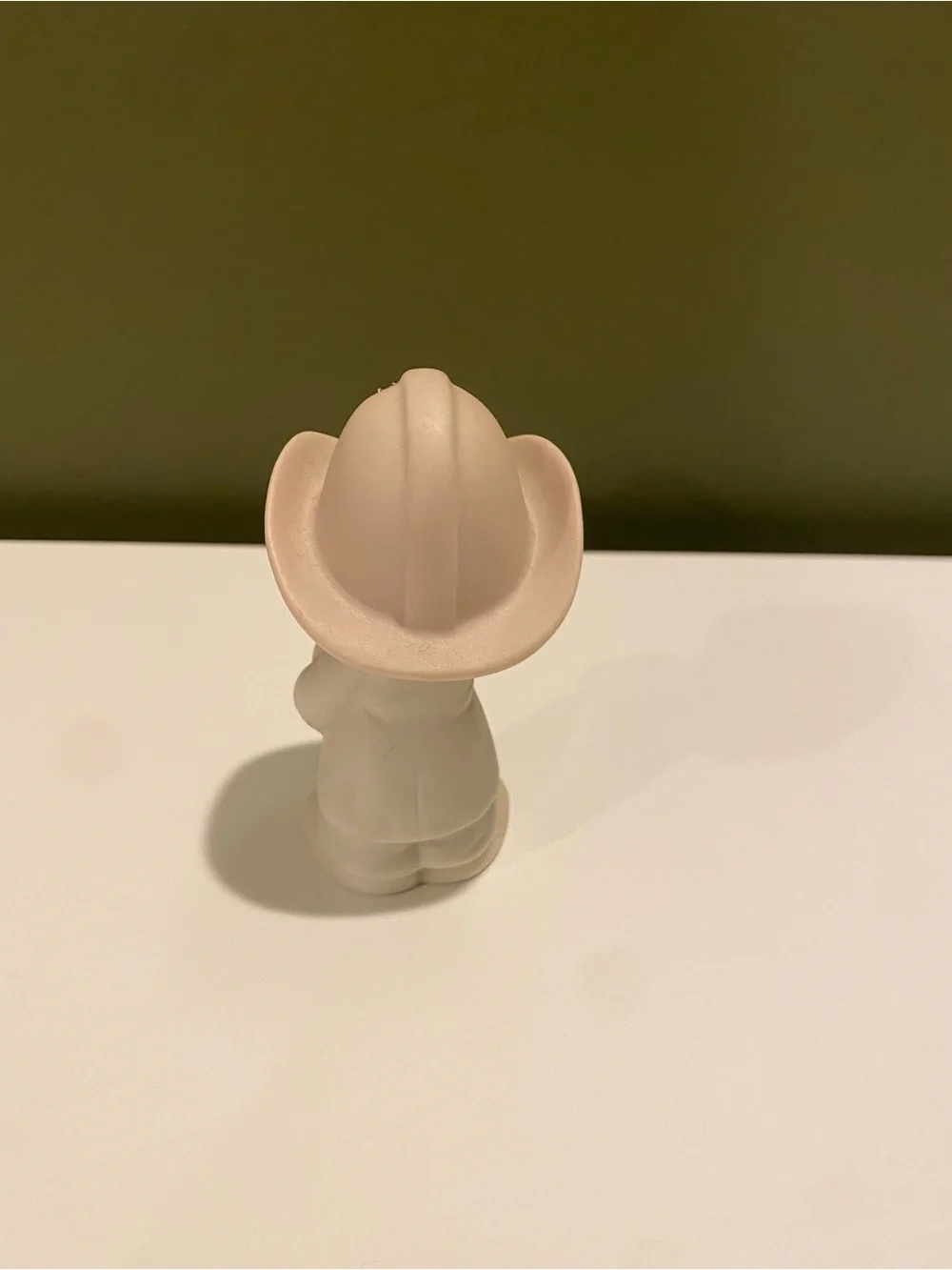 Precious Moments Cream and White Fire Dept Figurine